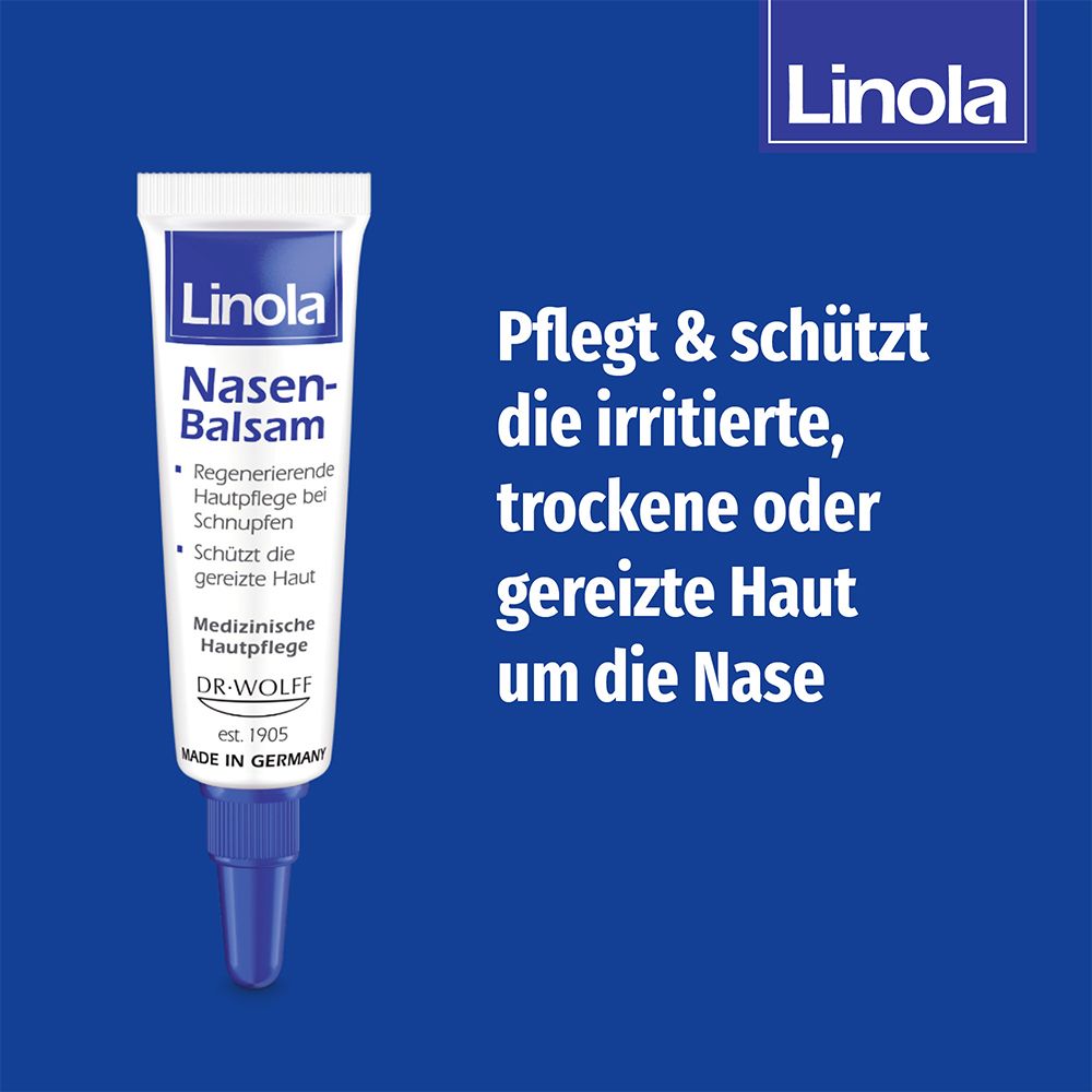 Linola Nasen-Balsam - Nasensalbe für trockene und gereizte Nasenhaut