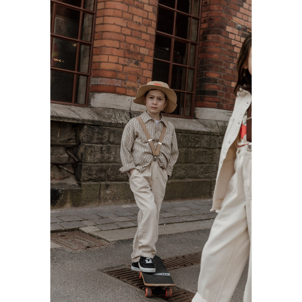 Køb Silly Silas Sand Brown Kids' Braces