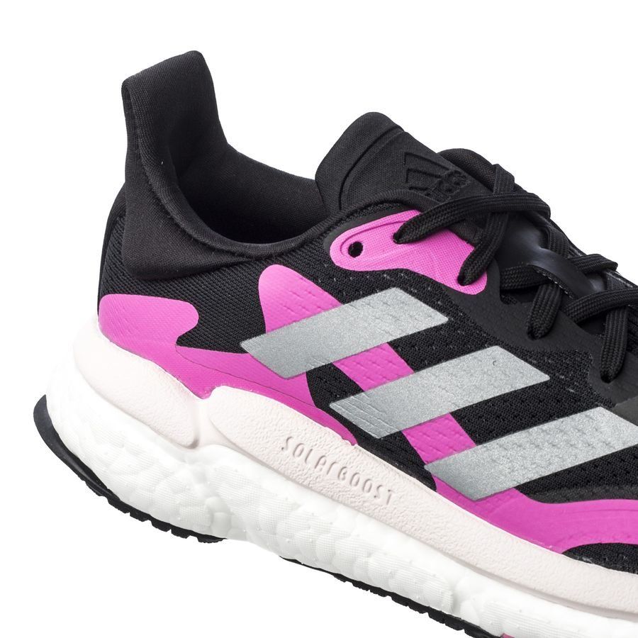 adidas Chaussures de Running Solar Boost 3 - Noir/Rose/Argent Femme