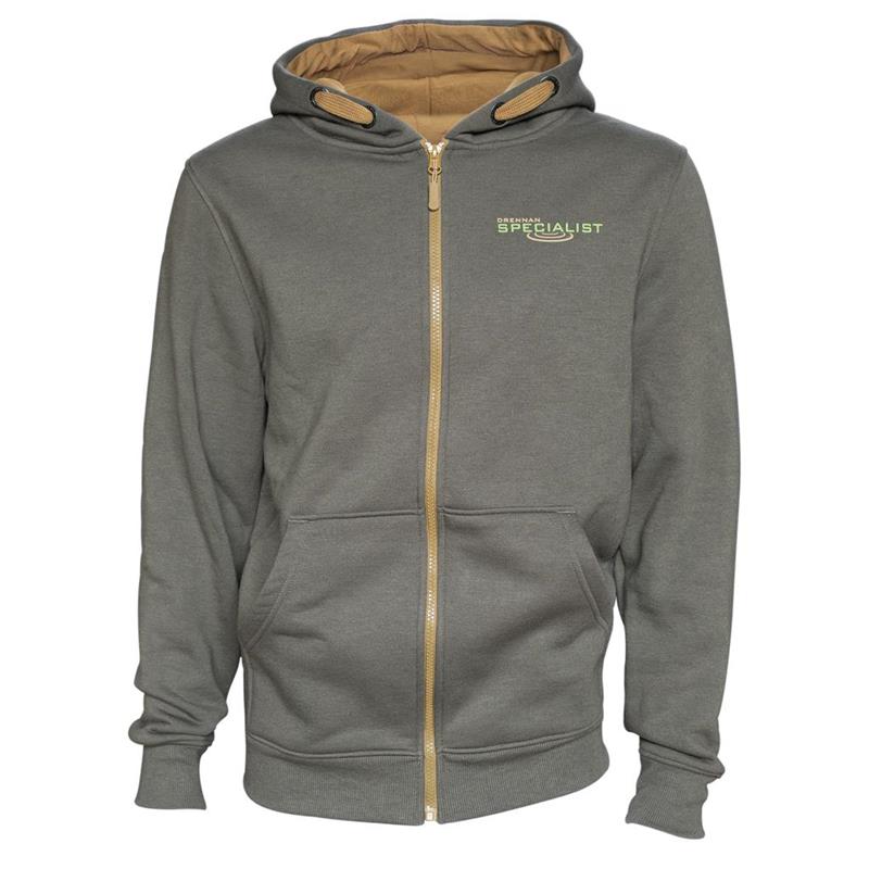 Sweat Homme Drennan Specialist Zipped Hoody - Kaki