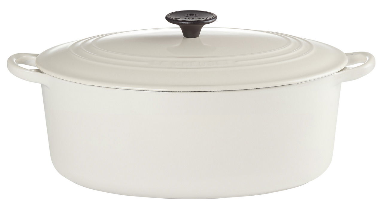 LE CREUSET Ovaler Bräter 31cm Creme TRADITION