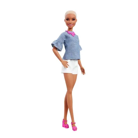 Barbie Fashionistas Puppe Chic in Chambray