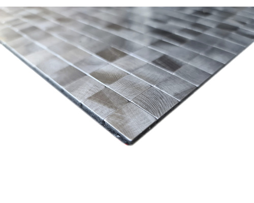 Zelfklevende metaalmozaïek SAM 4MM15 aluminium 30x30 cm