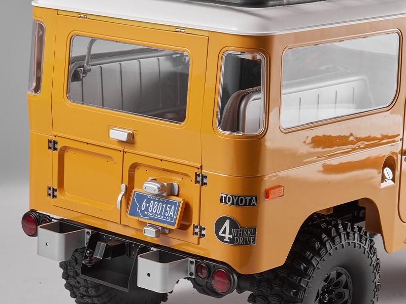 FMS Scale Crawler Toyota Land Cruiser FJ40 Blau, ARTR, 1:10 Detailgetreuer Scaler mit ABS-Hardbody