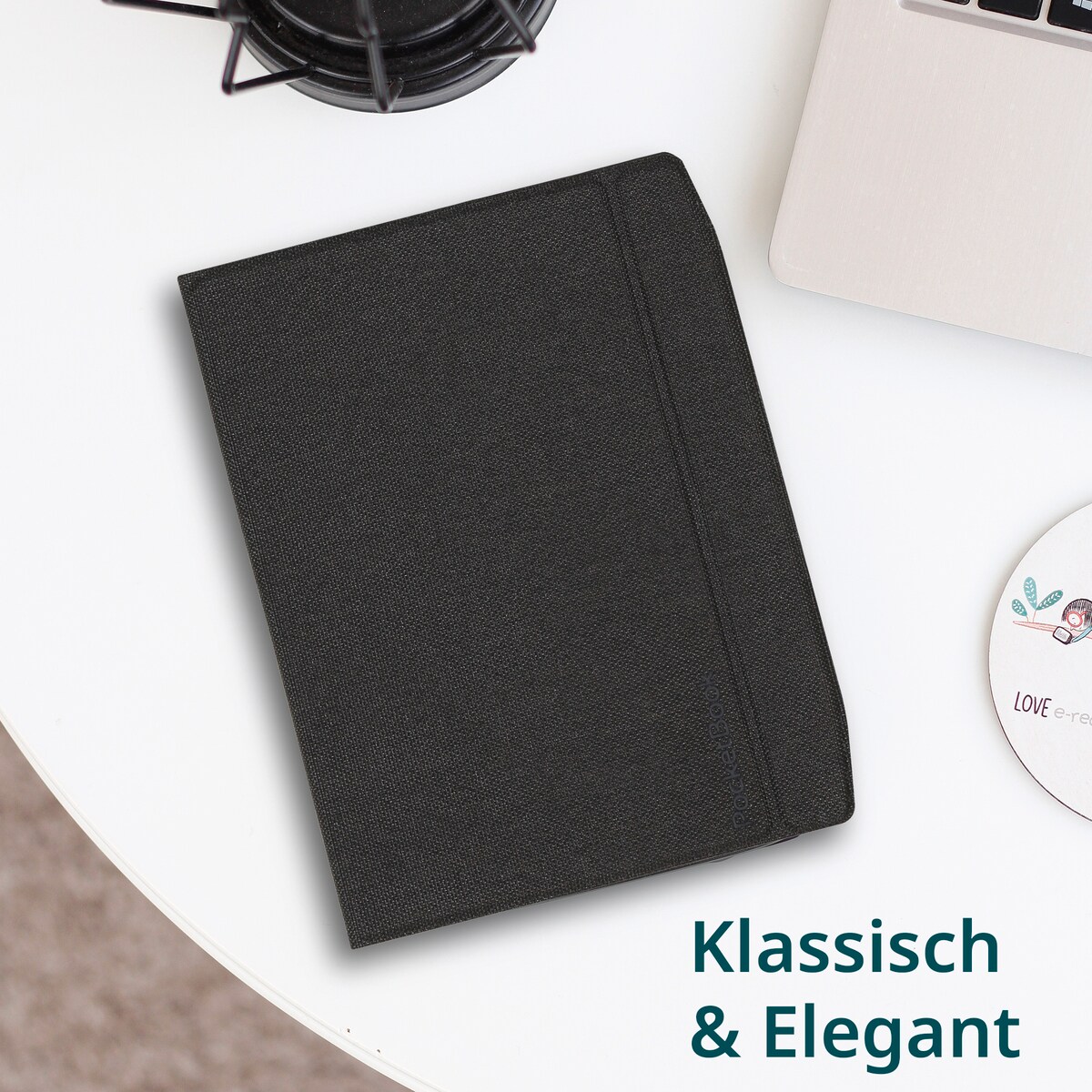 Pocketbook Charge Cover - Canvas Black 7