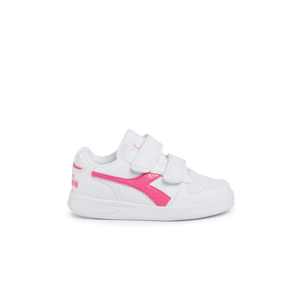 Tênis Diadora 101.175783 01 C2322 Branco/Rosa Pink