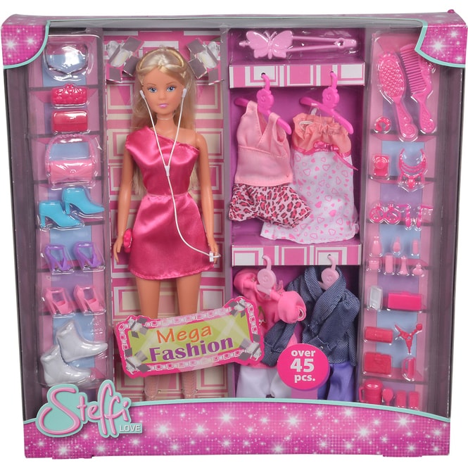 Steffi Love - Mega Fashion - Puppe mit Mode
