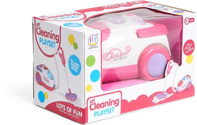 Cloudberry Castle  Elektrisk Støvsuger med Lys & Lyd, Rosa