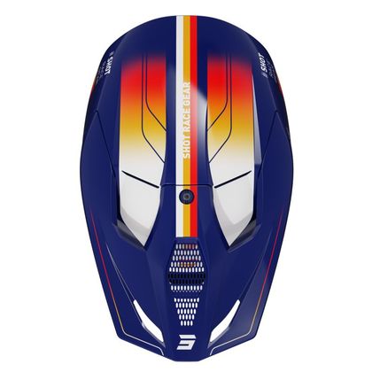 Casque cross Shot FURIOUS - AIM 2024 - Bleu