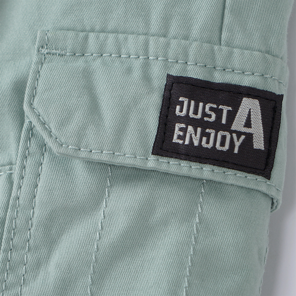 Topolino Jungen Cargo-Shorts mit elastischem EInsatz türkis