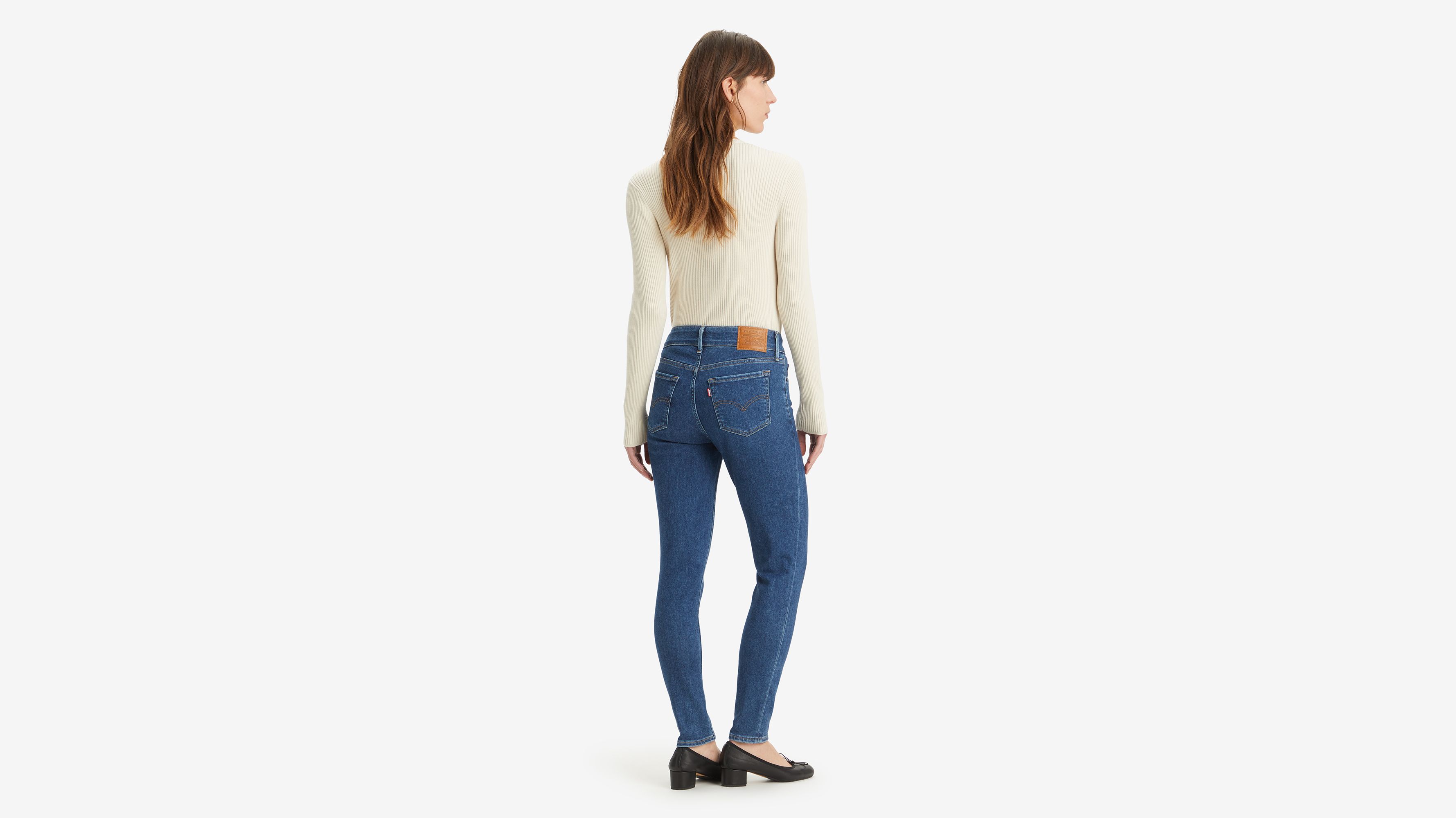 Jean 711™ skinny à deux boutons - Slight Twist - Bleu