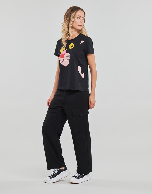 Desigual - HELLO PINK PANTHER - Noir