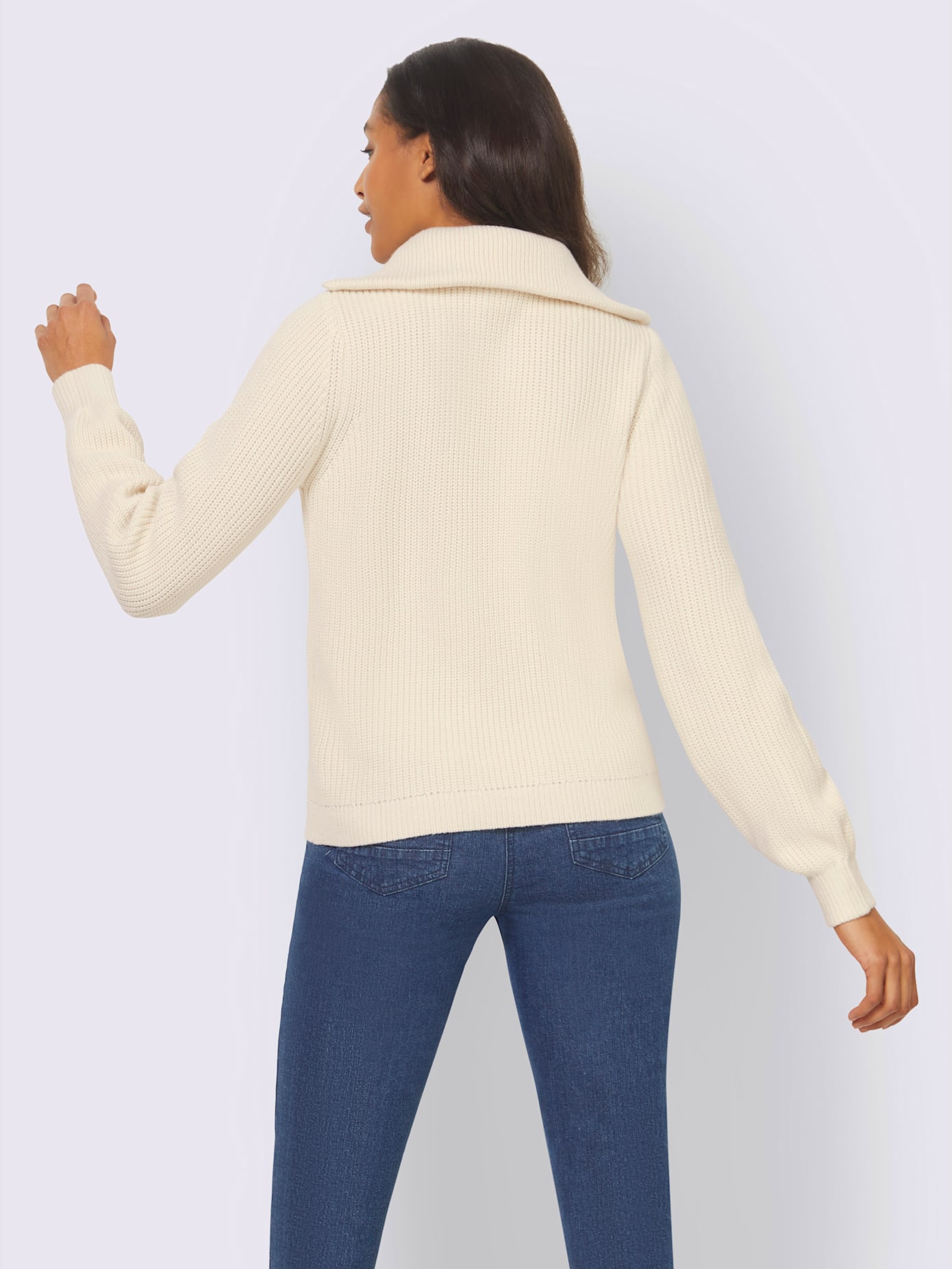 Pull aspect 2 en 1 tendance