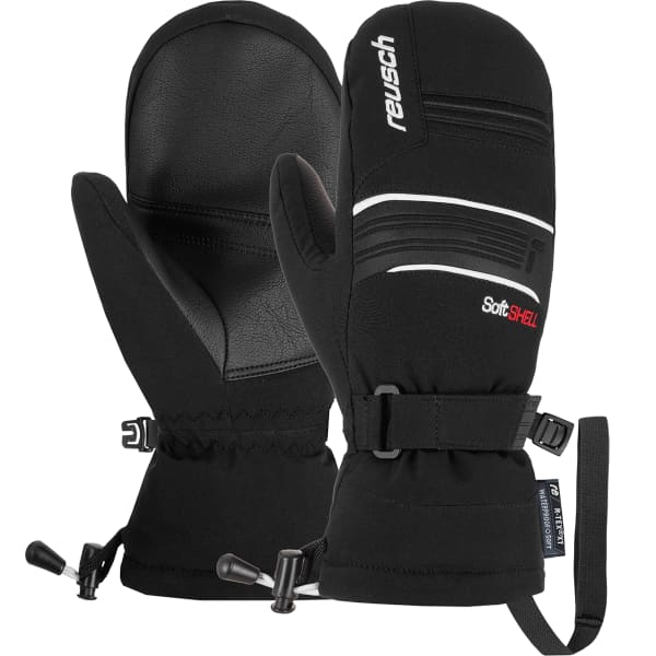 Moufle ski REUSCH KONDOR R-TEX XT JR MITTEN BLACK/WHITE