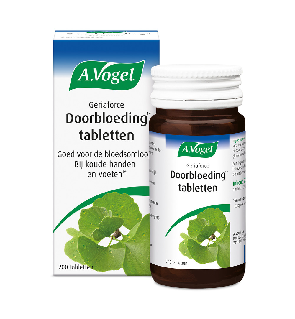 A.Vogel Geriaforce doorbloeding (200 tabletten)
