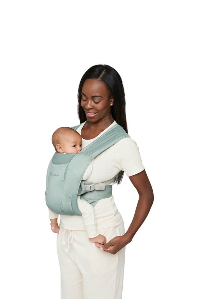 Embrace Neugeborenentrage - Soft Air Mesh - Sage