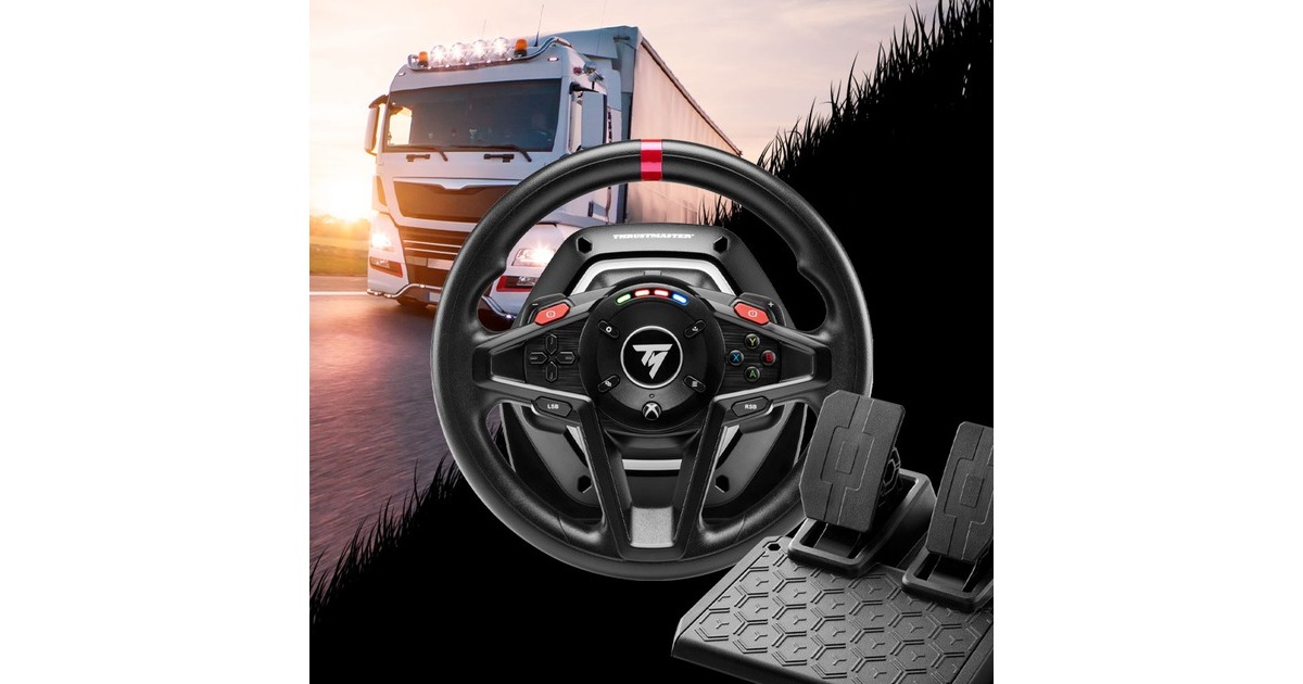 ThrustmasterT128 Simtask Pack + Simtask Farmstick simulatorset  (Donkergrijs, Pc, Xbox Series X|S, Xbox One)