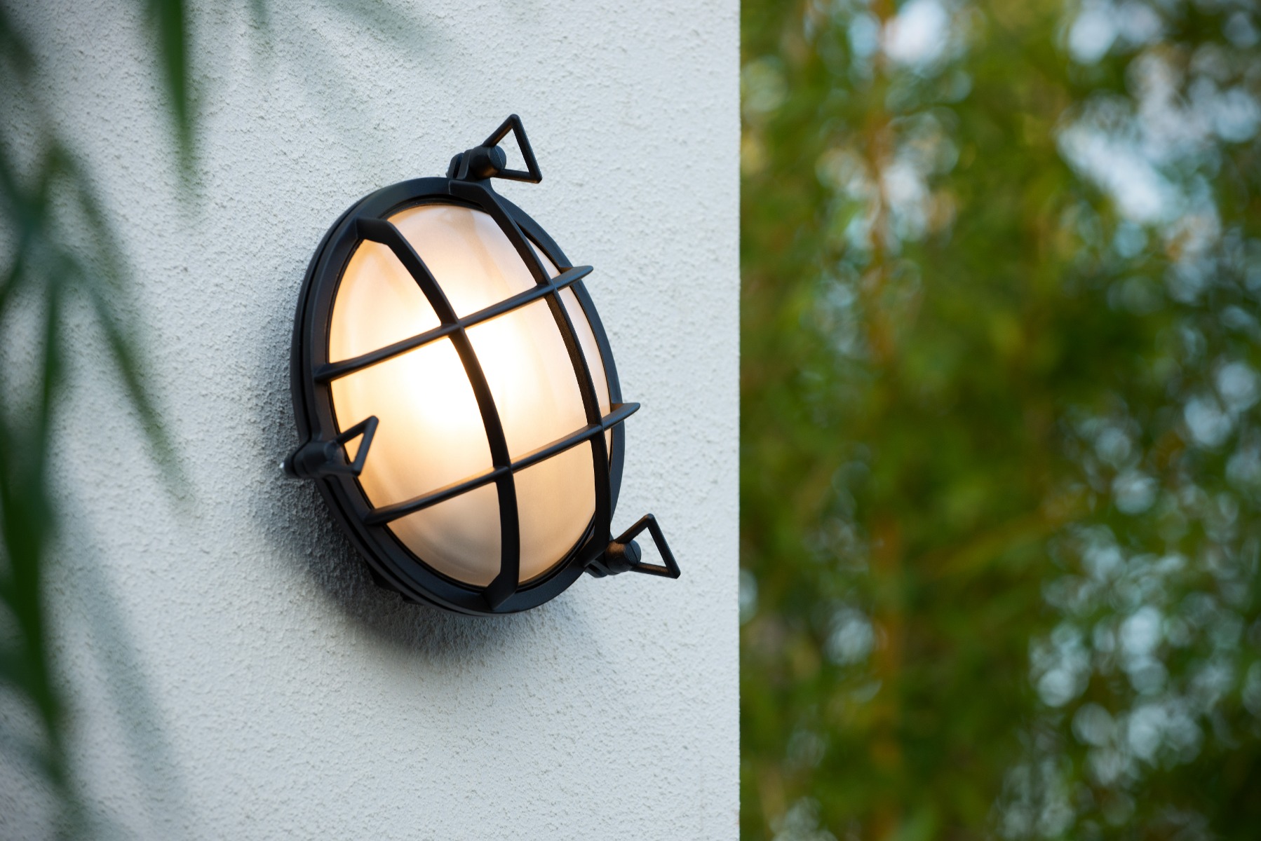 Lucide Dudley wandlamp 40W 23x22cm zwart