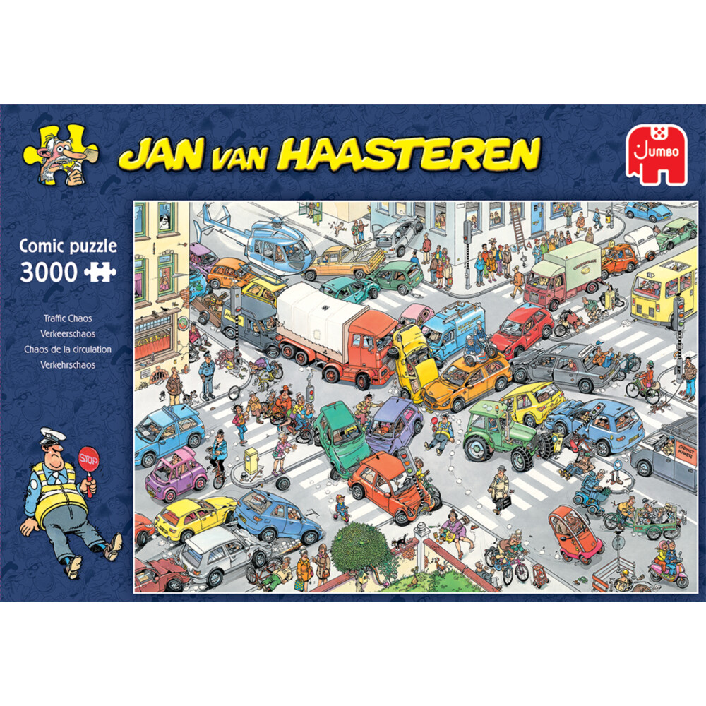 Jan Van Haasteren Puzzel Verkeerschaos 3000 Stukjes