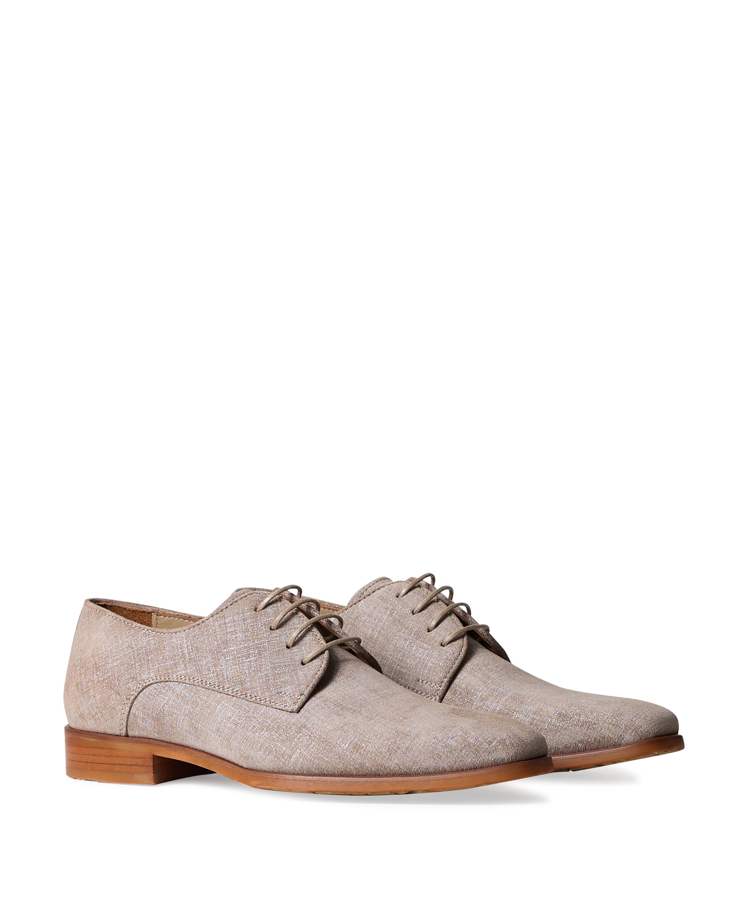 Melik Julietta heren veterschoenen beige