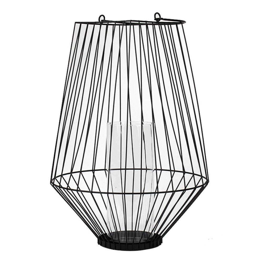 LYKT PALMA SVART STOR 45X37X37CM