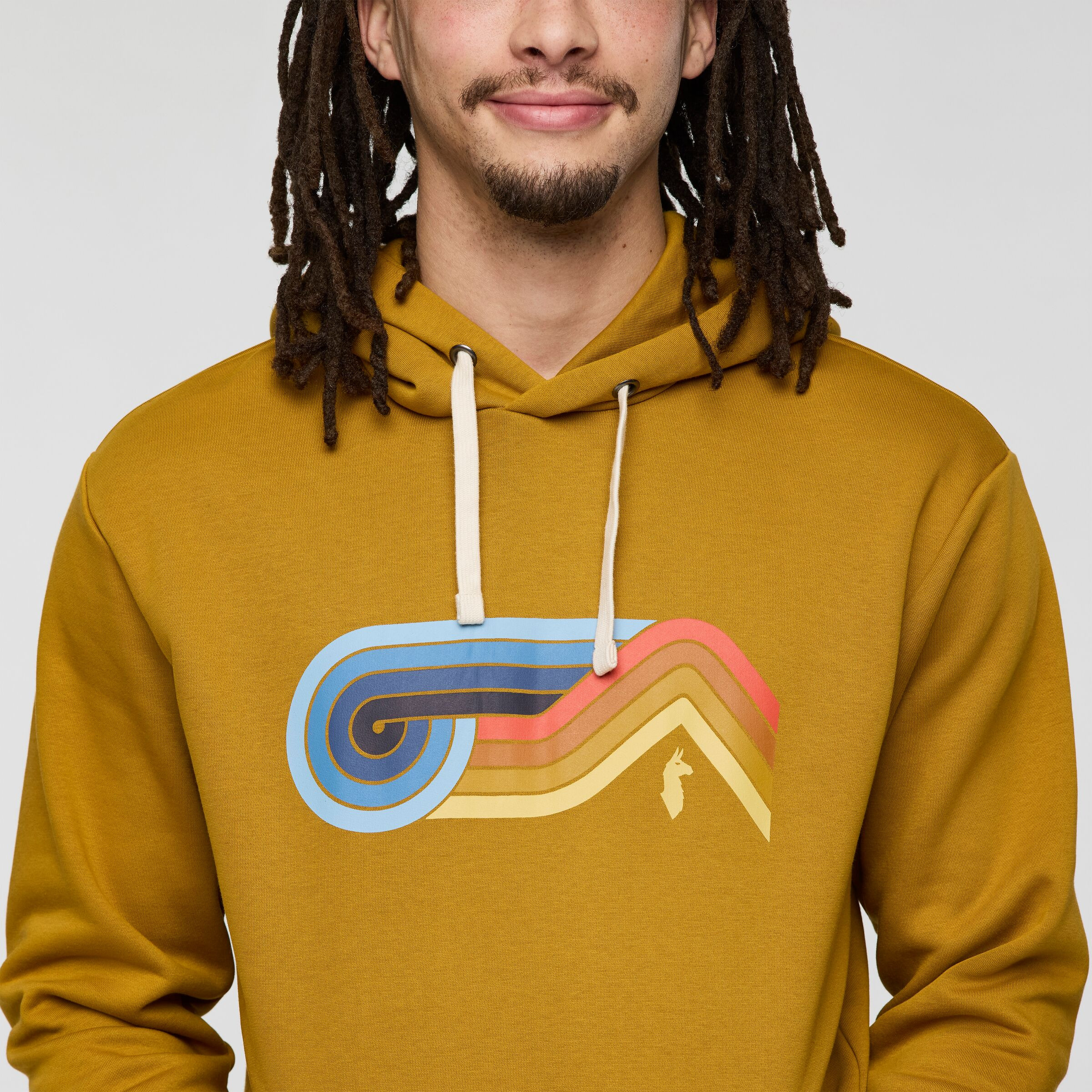 M Melting Sunset Pullover Hoodie