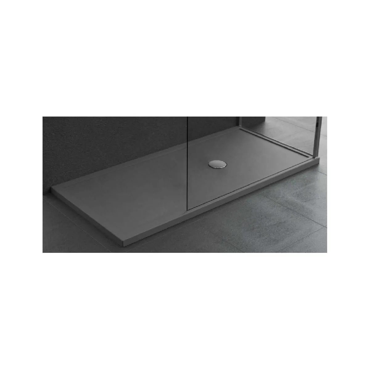 Novellini Olympic Plus - 140x75 cm Gris