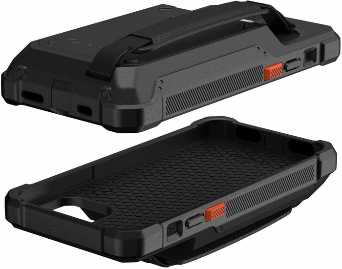 iPhone 15 Outdoor Schutzhülle Workflow Battery Case 3000mAh (114028BW4040) - Schwarz