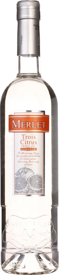MERLET TRIPLE SEC TROIS CITRUS 70CL