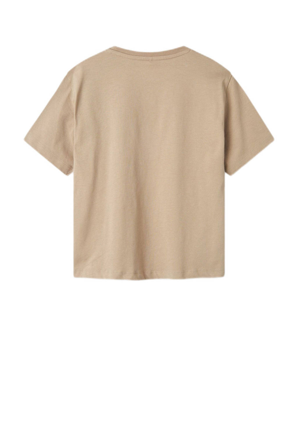 NAME IT t-shirt zand
