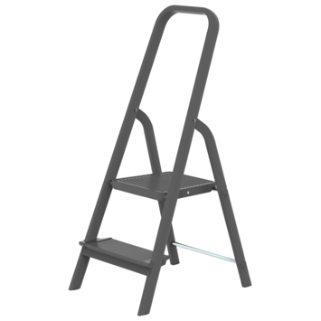 Altrex huishoudtrap Grand Step Black 2 treden zwart