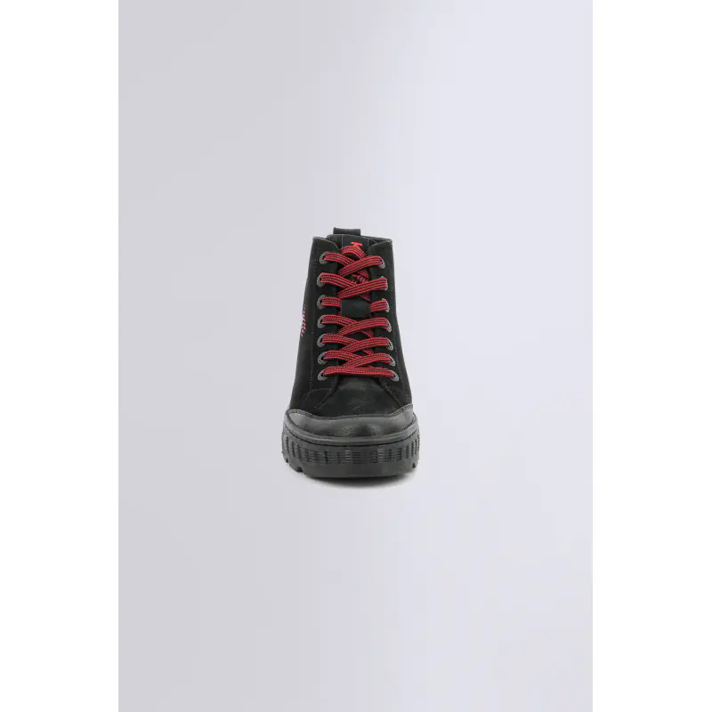 KICK WAY NOIR SNEAKERS HAUTES Cuir Homme
