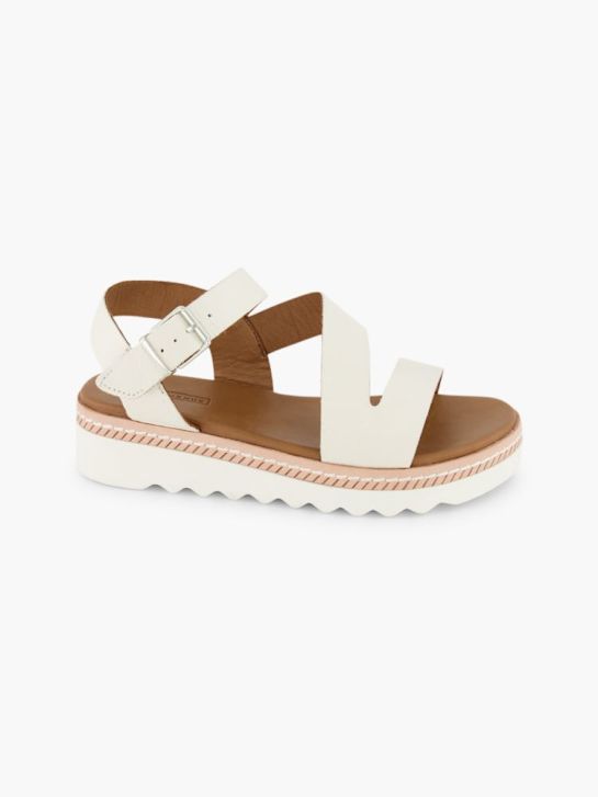5th Avenue Sandale Weiss