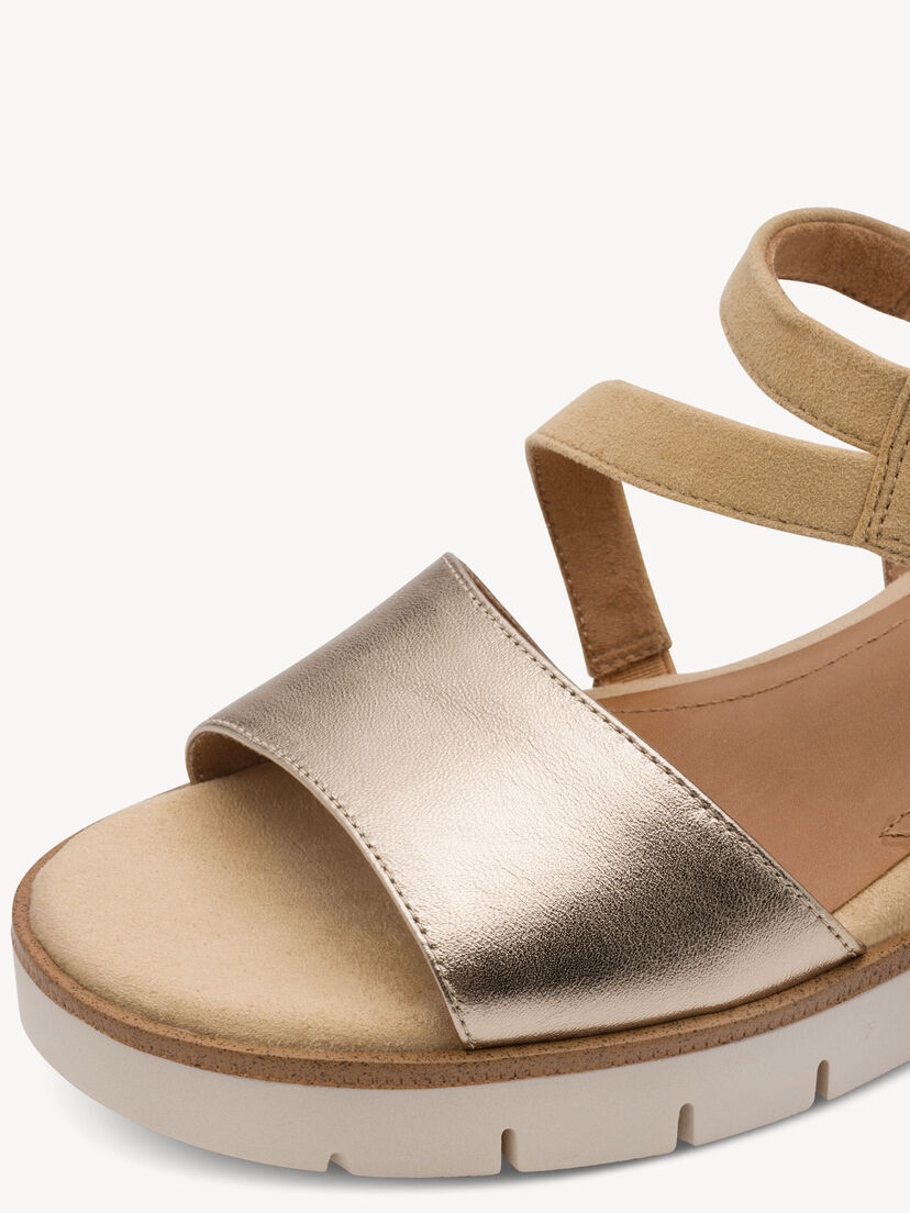 Leren Sandaaltje - beige