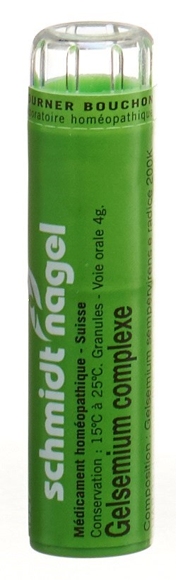 SCHMIDT-NAGEL Gelsemium complexe Gran 4 g