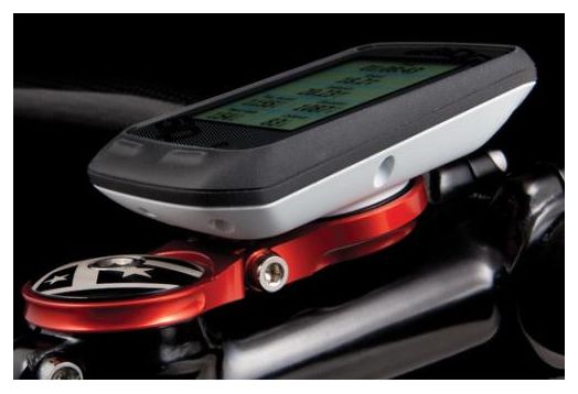 K-EDGE Support Potence Ajustable pour GARMIN Edge Noir