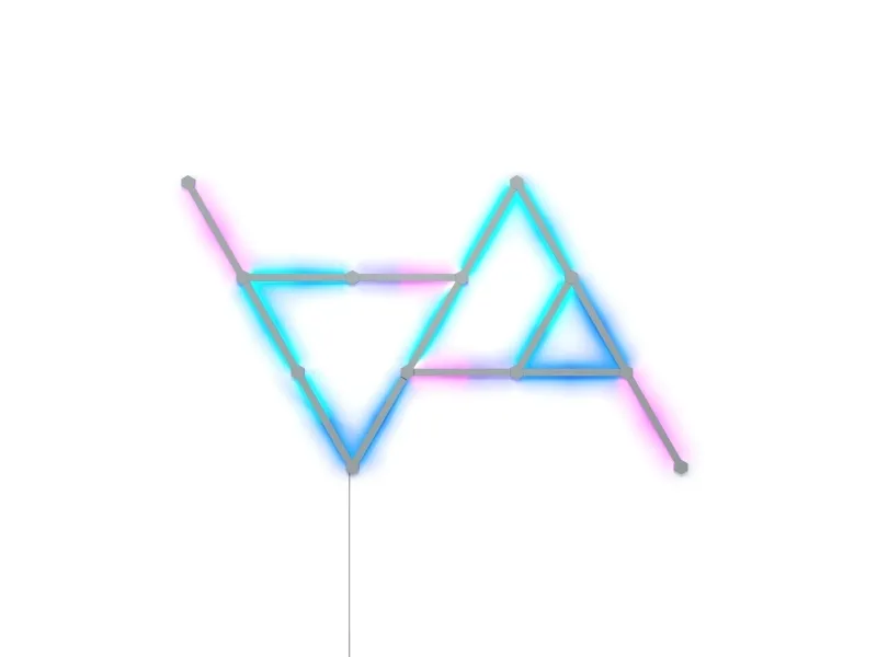 Nanoleaf Lines Starter Kit - Lysbarre - LED - 16 millioner farver