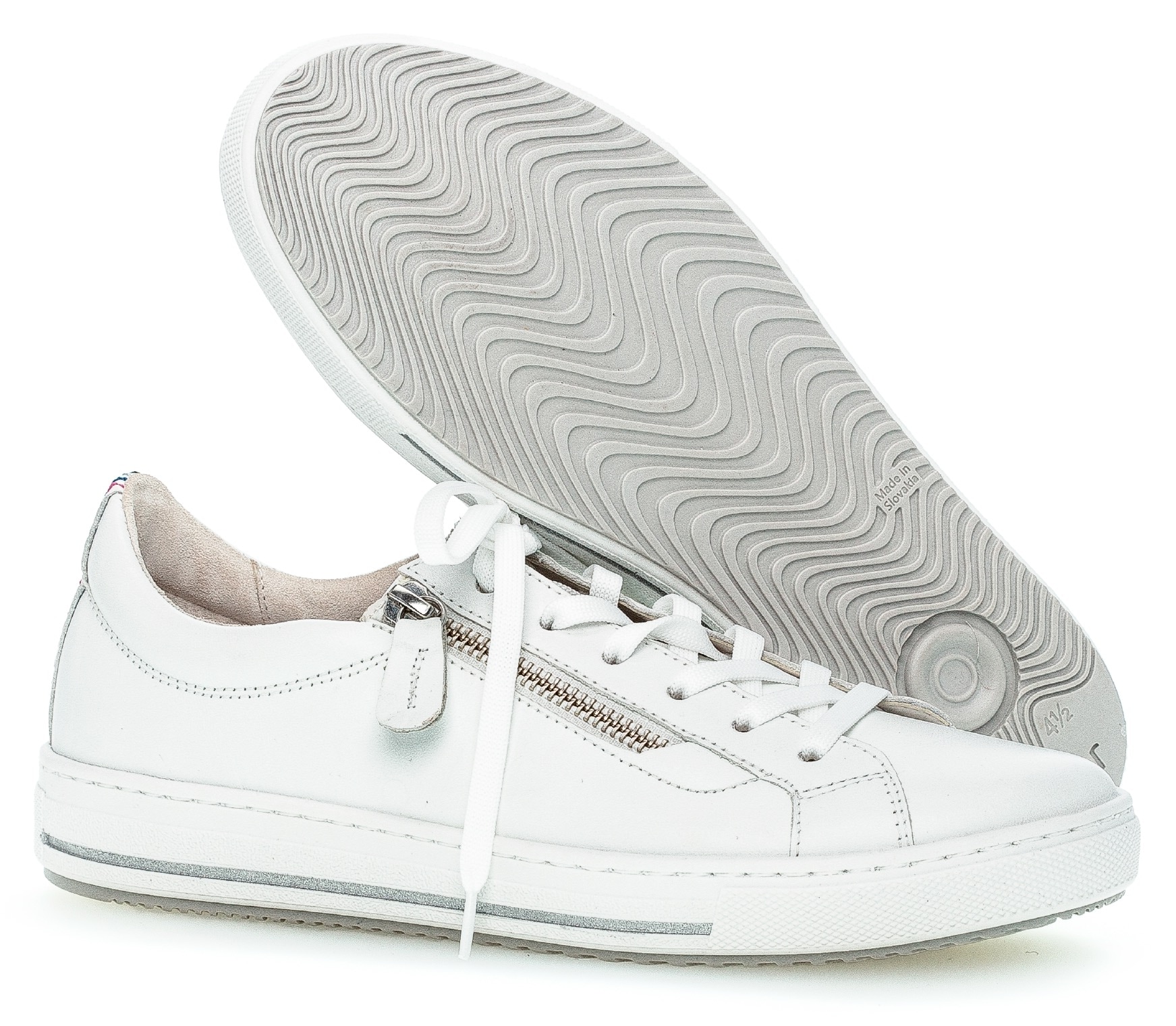 Gabor Keilsneaker »FLORENZ«  weich gepolstertem Schaftrand, Freizeitschuh, Halbschuh, Schnürschuh
