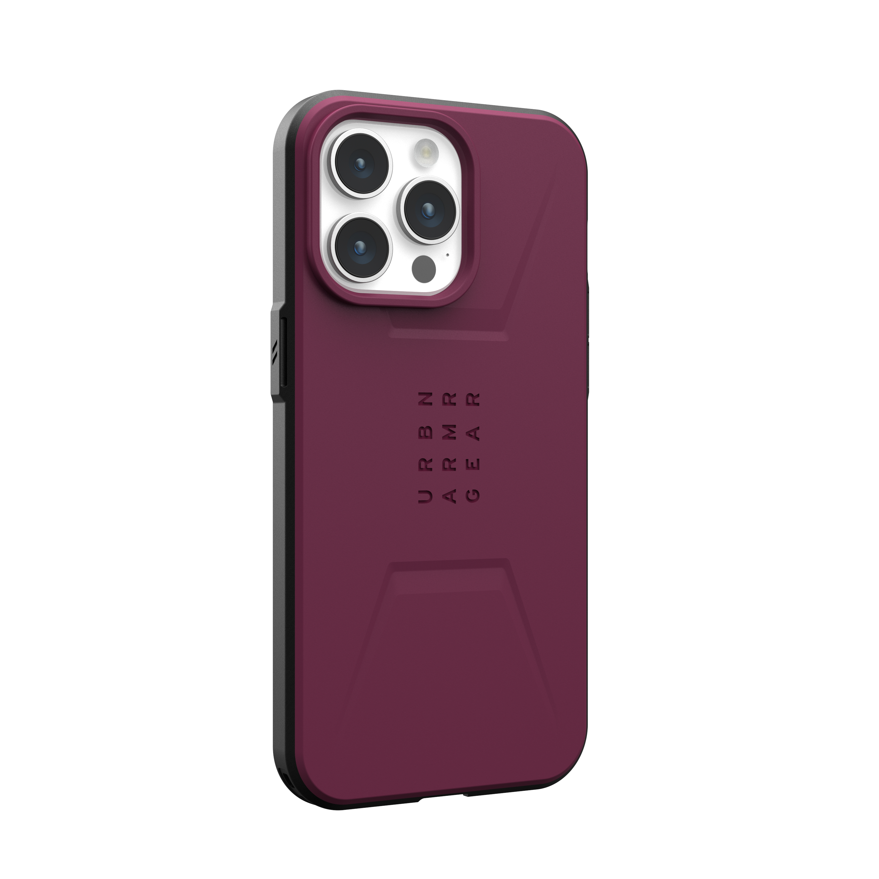 iPhone 15 Pro Max MagSafe Schutzhülle Civilian Case (114295119049) - Bordeaux