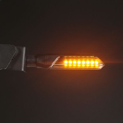 Clignotant Chaft NEWMAN LED SEQUENTIELS 2.0 (La paire) Universel - Noir