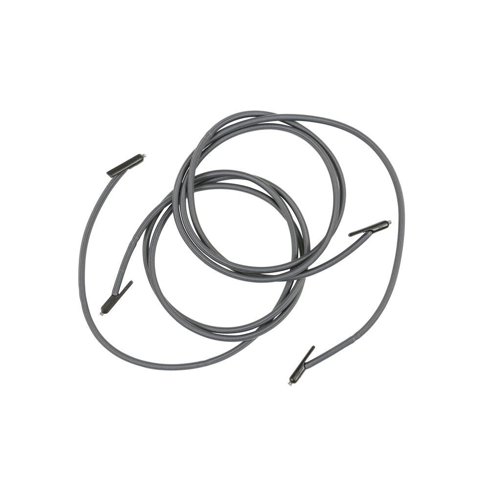 2er-Set Schnüre für Relaxsessel RT2 mit Endkappen RT 2 Gummiband Grau Orage