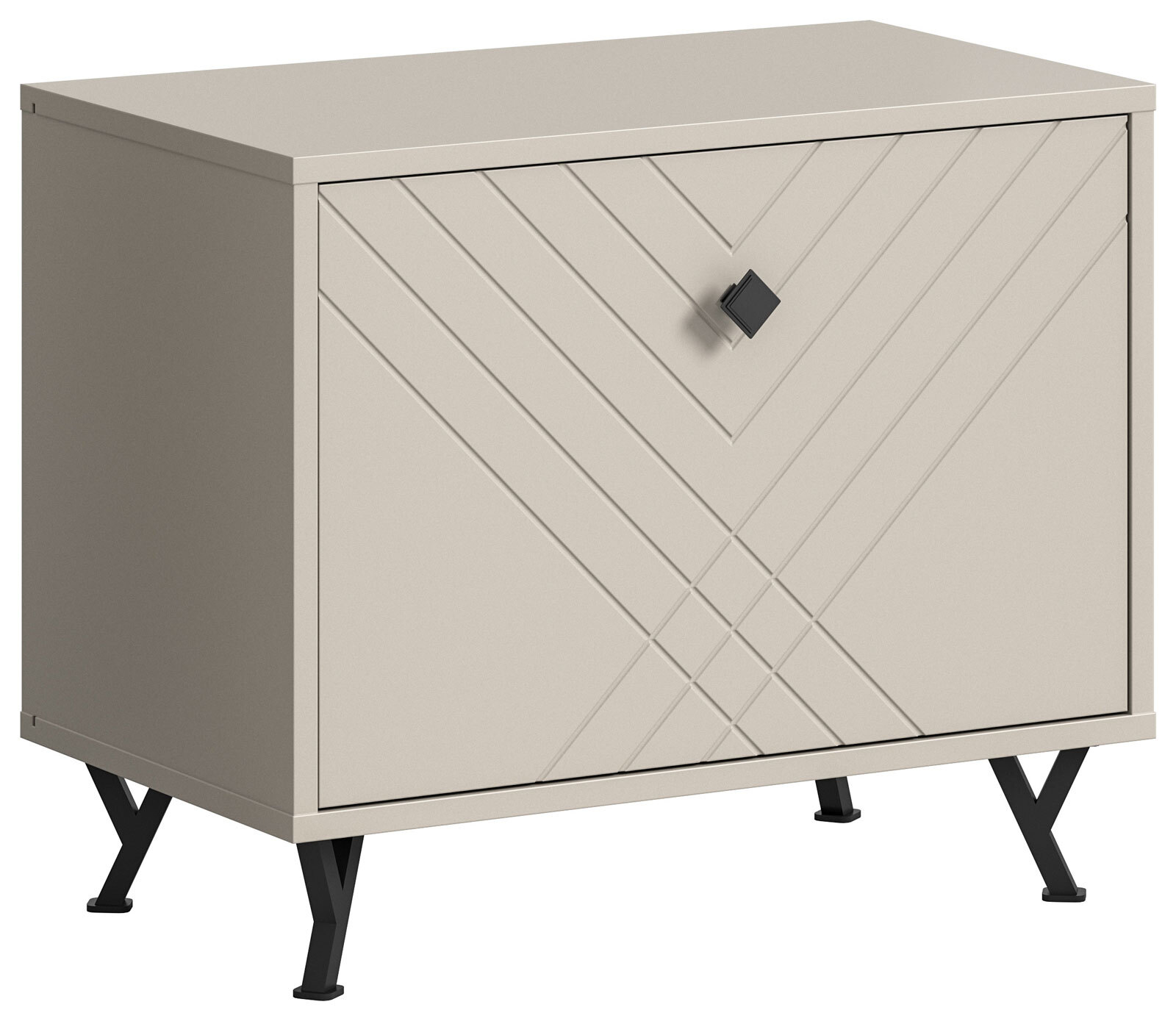 Sitzbank NOTES Sandbeige 60x50 cm