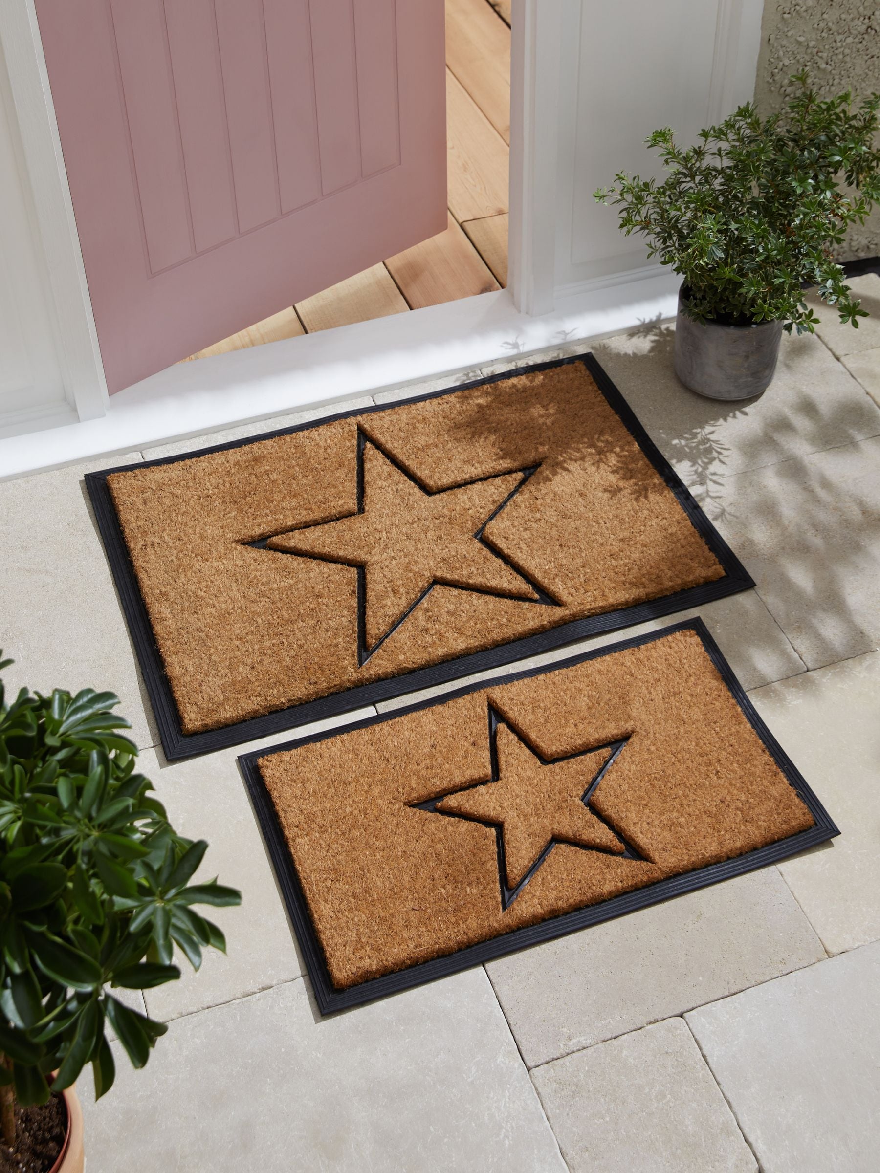 Star Motif Doormat