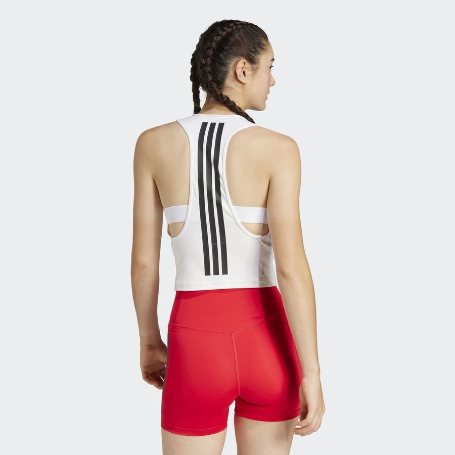 Adidas Débardeur brassière dos nageur 3 bandes Power