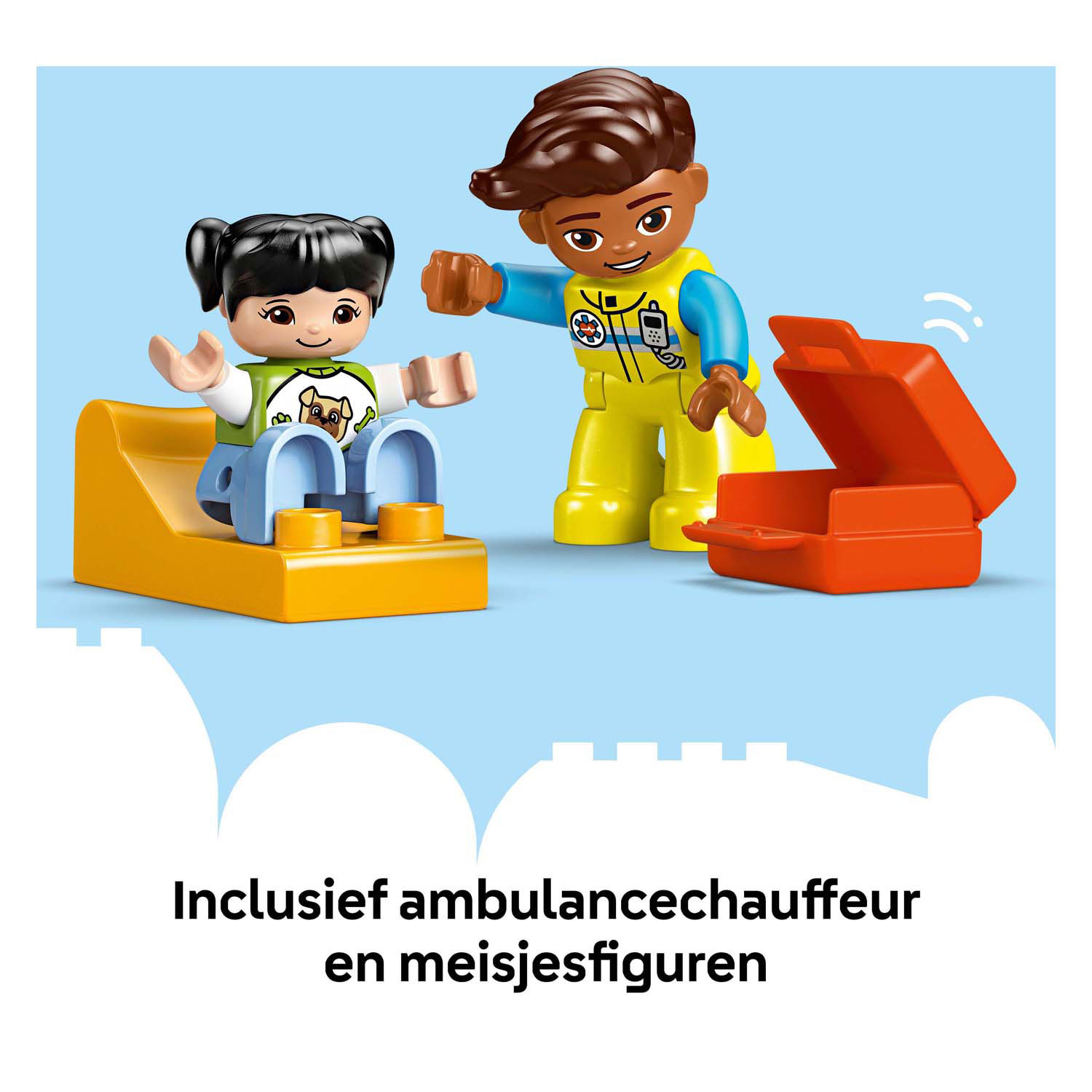 LEGO DUPLO Town 10447 Ambulance met Chauffeur