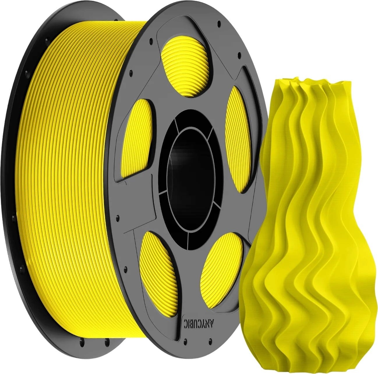Anycubic  PLA Basic Yellow, 1,75 mm / 1000 g    Leicht zu druckendes PLA in Yellow