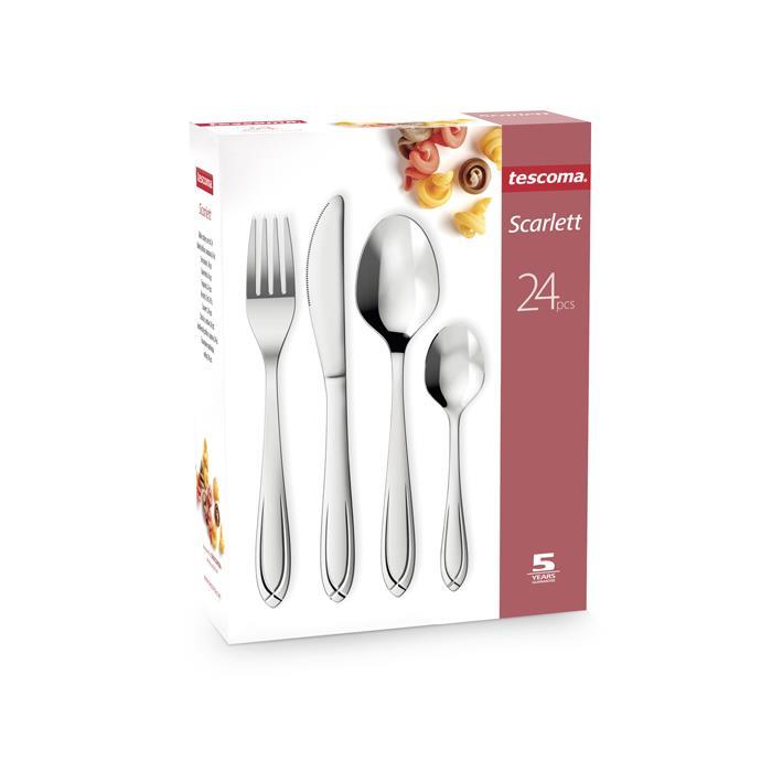 Tescoma Besteck Set 24 Teile SCARLETT