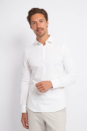Suitable Camicia Poloshirt Wit PC24-01 kopen