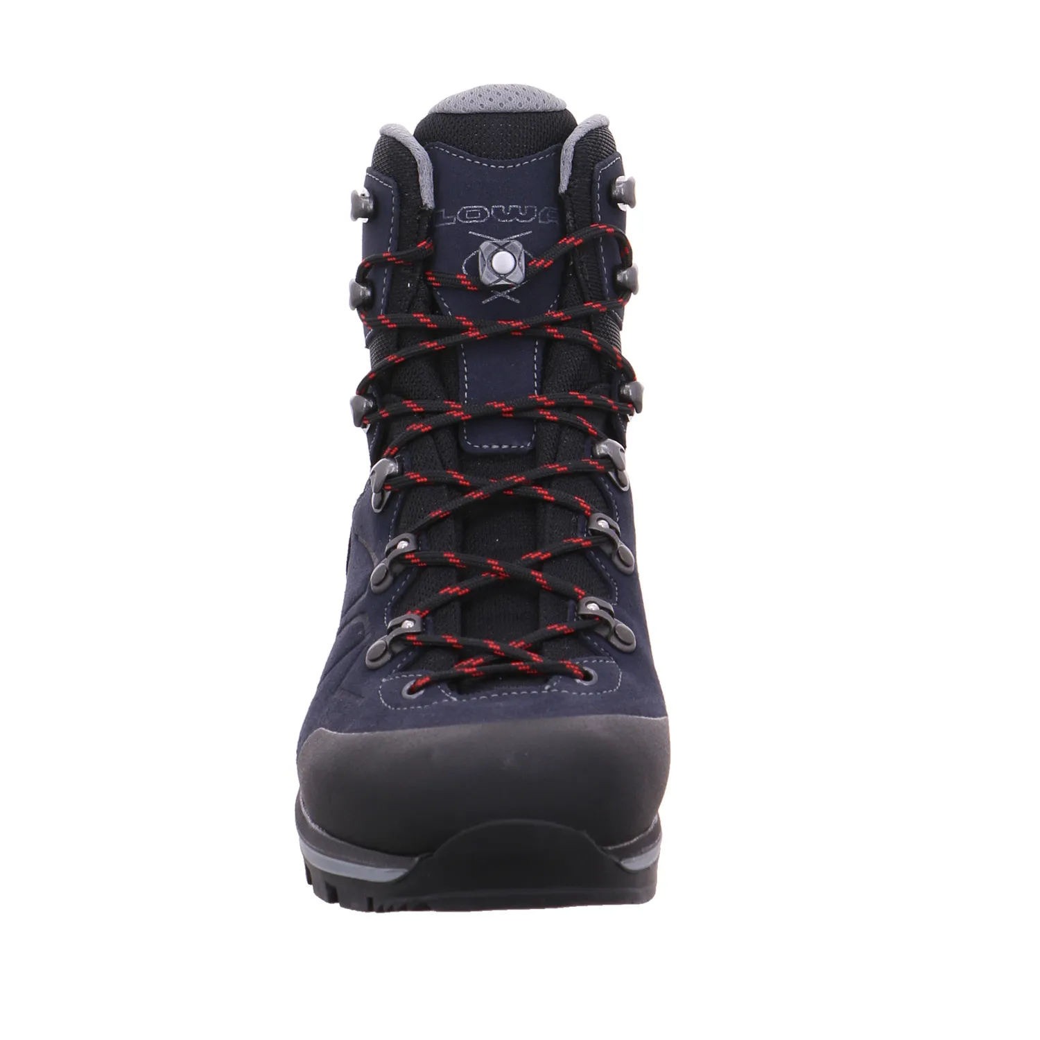LOWA Trekkingschuhe Dunkelblau Leder