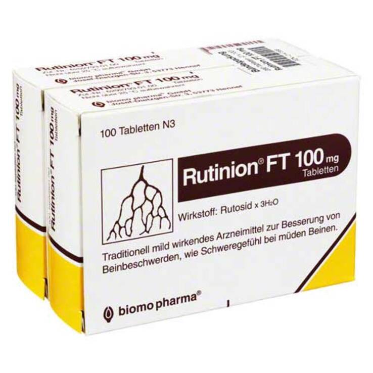 Rutinion FT 100 mg Tabletten, 200 St